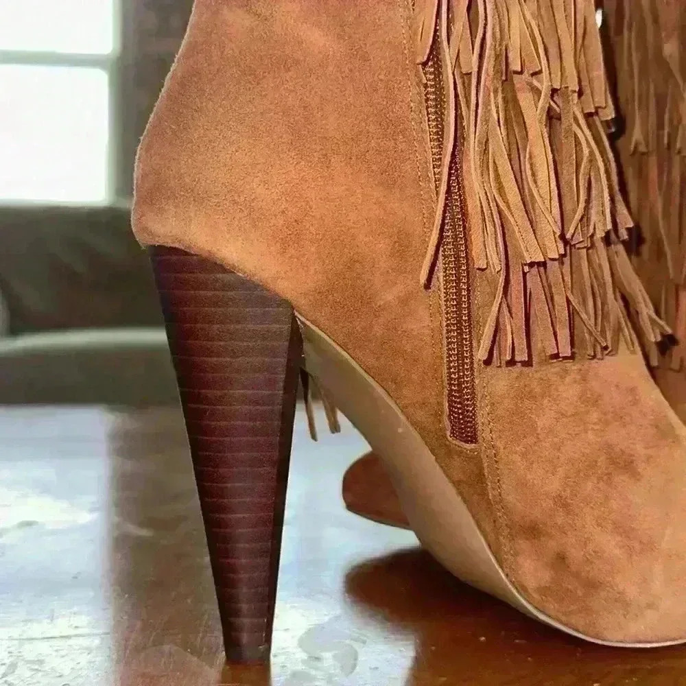 Steve Madden Myrakle Fringed Pointed Toe Boot - W… - image 7